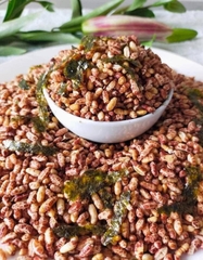 Cốm gạo lứt rong biển 250g rang tay