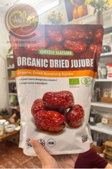 Táo đỏ hữu cơ rouqiang 500GR Organic dried ruoqiang jujube