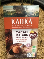 Bột cacao hữu cơ tách béo 250g