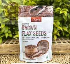 Hạt lanh nâu hữu cơ CLavie 200g