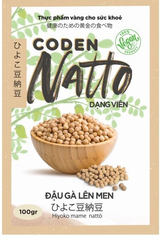 Natto Coden đậu gà, viên 100g