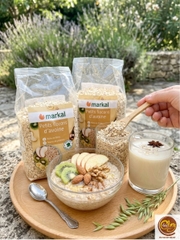 Yến mạch cán mỏng hữu cơ Markal 500g