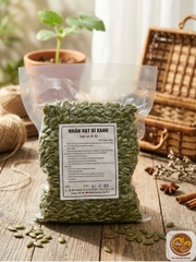 Hạt bí sống Ấn Độ túi 500g