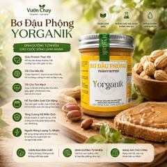 Bơ đậu phộng Yorganik 200gr