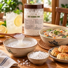 Bột hoàng tinh hộp 500g