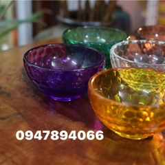 Sét 7 chén lưu ly pha lê