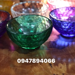 Sét 7 chén lưu ly pha lê