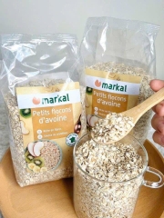 Yến mạch cán mỏng hữu cơ Markal 500g