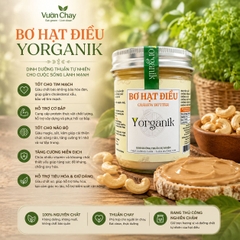 Bơ hạt điều Yorganik 200g
