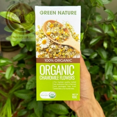 Trà hoa cúc La Mã hữu cơ 100g Green Nature