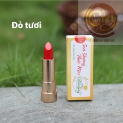 Son thảo mộc màu đỏ tươi không chì