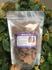 Bánh gạo lứt trái tim 500g