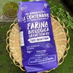Bột mì trắng Manitoba hữu cơ số 13 LE CENTENARIE 1kg (MẦU TÍM)