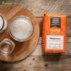 Bột mì Manitoba hữu cơ 1kg chuyên làm bánh (MẦU CAM)