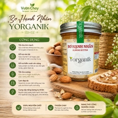 Bơ Hạnh Nhân Yorganik 200g