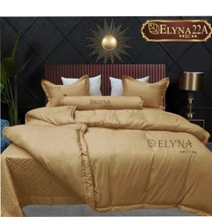 Bộ Chăn Ga Gối Lụa Cao Cấp Elyna Tencel 120S