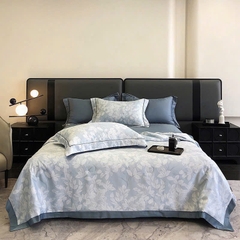 Bộ Chăn Ga Gối Hè Lụa Thái – Mát Lạnh Tự Nhiên, Mềm Mịn Chuẩn Cao Cấp