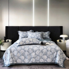 Bộ Chăn Ga Gối Hè Lụa Thái – Mát Lạnh Tự Nhiên, Mềm Mịn Chuẩn Cao Cấp