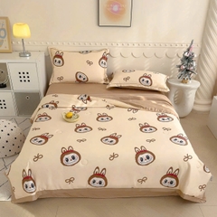 Bộ Chăn Ga Gối Hè Lụa Thái – Mát Lạnh Tự Nhiên, Mềm Mịn Chuẩn Cao Cấp