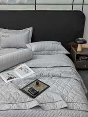 Bộ Chăn Ga Gối Mark Jacob Linen – Cotton Linen 3 Chiều Magnetic Cao Cấp