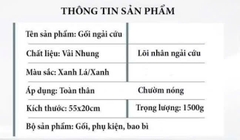 Gối ngải cứu đông y - Hàng nội địa Trung