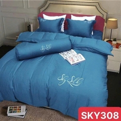 Bộ Chăn Ga Gối Lụa Cao Cấp Elyna Tencel 120S