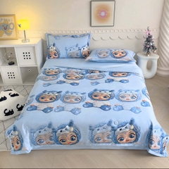 Bộ Chăn Ga Gối Hè Lụa Thái – Mát Lạnh Tự Nhiên, Mềm Mịn Chuẩn Cao Cấp