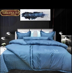 Bộ Chăn Ga Gối Lụa Cao Cấp Elyna Tencel 120S