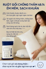 RUỘT GỐI CHỐNG THẤM – ÊM MỀM, SẠCH KHUẨN