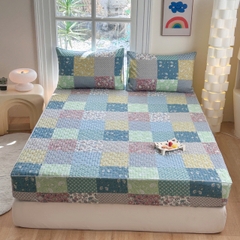 Bộ ga gối Cotton Organic trần bông