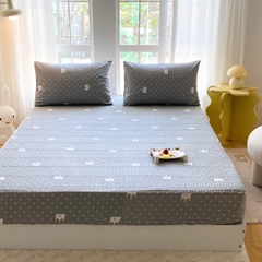 Bộ ga gối Cotton Organic trần bông