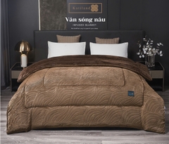 Chăn Lông Thỏ Mặt A Nhung Tuyết 4KG – Mềm Mịn, Giữ Ấm Tuyệt Vời Cho Mùa Đông