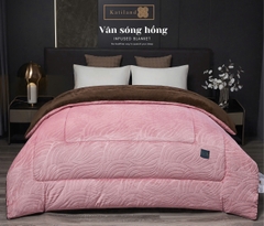 Chăn Lông Thỏ Mặt A Nhung Tuyết 4KG – Mềm Mịn, Giữ Ấm Tuyệt Vời Cho Mùa Đông