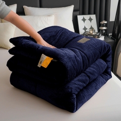 Chăn Lông Thỏ Mặt A Nhung Tuyết 4KG – Mềm Mịn, Giữ Ấm Tuyệt Vời Cho Mùa Đông