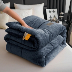 Chăn Lông Thỏ Mặt A Nhung Tuyết 4KG – Mềm Mịn, Giữ Ấm Tuyệt Vời Cho Mùa Đông