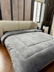 Chăn Lông Thỏ Mặt A Nhung Tuyết 4KG – Mềm Mịn, Giữ Ấm Tuyệt Vời Cho Mùa Đông