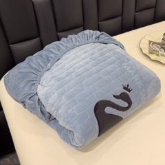 Bộ Ga Gối Nỉ Nhung 3 Món Cao Cấp – Mịn Mướt, Sang Trọng, Giá Cực Hấp Dẫn