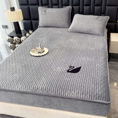 Bộ Ga Gối Nỉ Nhung 3 Món Cao Cấp – Mịn Mướt, Sang Trọng, Giá Cực Hấp Dẫn