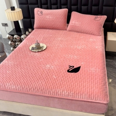 Bộ Ga Gối Nỉ Nhung 3 Món Cao Cấp – Mịn Mướt, Sang Trọng, Giá Cực Hấp Dẫn