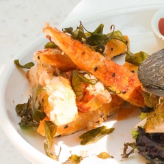 Khoai Lang Tempura homemade - Homemade Sweet Potato Tempura