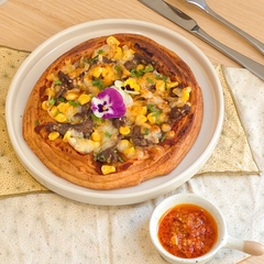Pizza Croissant Bò Phô Mai Bắp - Pizza Croissant Beef w Corn and Cheese