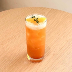 Trà Đào Quýt Sả - Peach Tea with Tangerine & Lemongrass