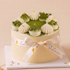 Bánh Sinh Nhật Tiramisu Matcha Lá dứa 16cm - Pandan Matcha Tiramisu Birthday Cake 16cm