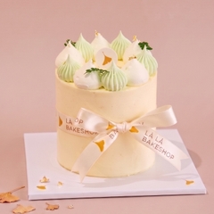 Bánh Sinh Nhật Xôi Dừa Lá Dứa 10cm - Pandan Coconut Sticky Rice Birthday Cake 10cm