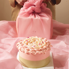 Bánh Vải Hoa Hồng Matcha 16cm - Lychee Rose Matcha Birthday Cake 16cm