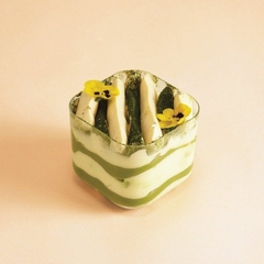 Mini Cake Tiramisu Matcha Lá Dứa - Pandan Matcha Tiramisu Mini Cake