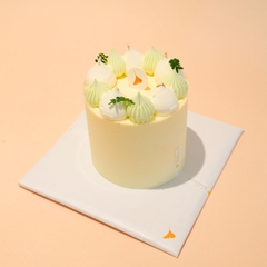 Bánh Sinh Nhật Xôi Dừa Lá Dứa 10cm