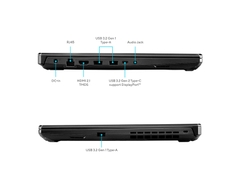 Laptop Asus TUF Gaming A15 FA506NCG-HN184W - Xám