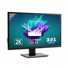 Màn hình máy tính Acer BL270U, 27"2K (16:9), 2560x1440@75 Hz, 4ms, 350 nits, 100M:1, 2xHDMI, 1xDP, SPK Audio out, 3Y WTY_UM.HB0SV.001