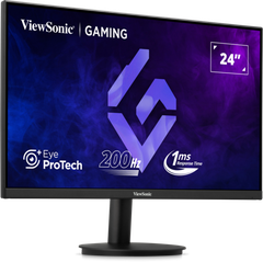 Màn hình máy tính ViewSonic VX2425-HD-PRO 23.8FHD200Hz VA (16:9), 300nits, 1ms, 80M:1, HDMI 2.1x2, DPx1, 3Y WTY (Model: VS20535)_VX2425-HD-PRO